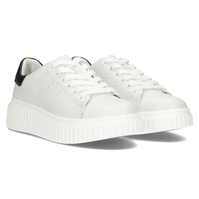 Leather Sneakers Filippo DP4404/23 WH white