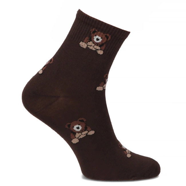 Women's Socks 2206-11 darkbrown