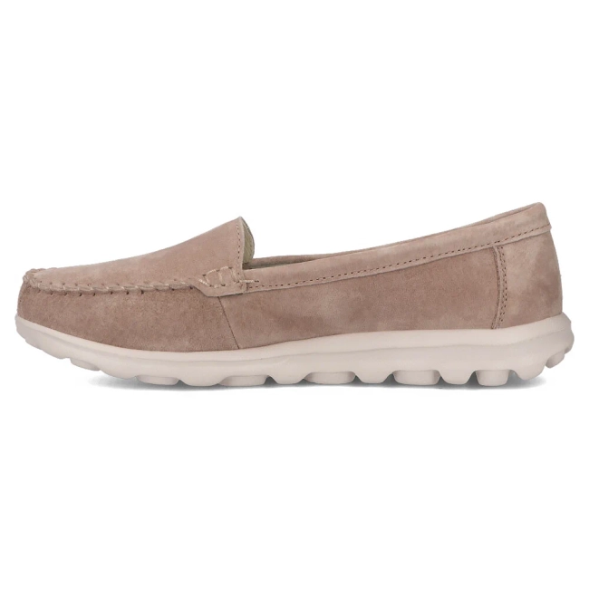 Leather loafers Filippo DP6751/25 BE beige