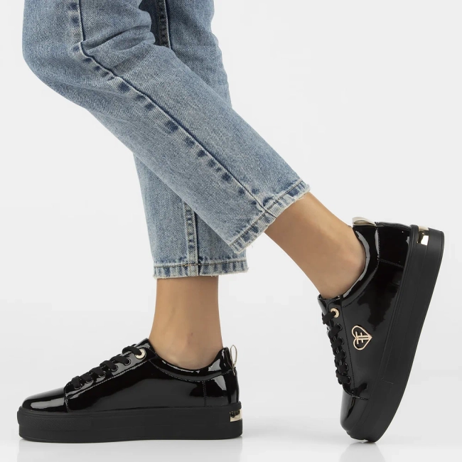 Leather shoes Filippo DP3533/25 BK L H black