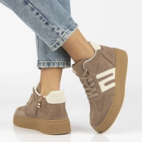 Leather shoes Filippo DP7425/25 BE beige