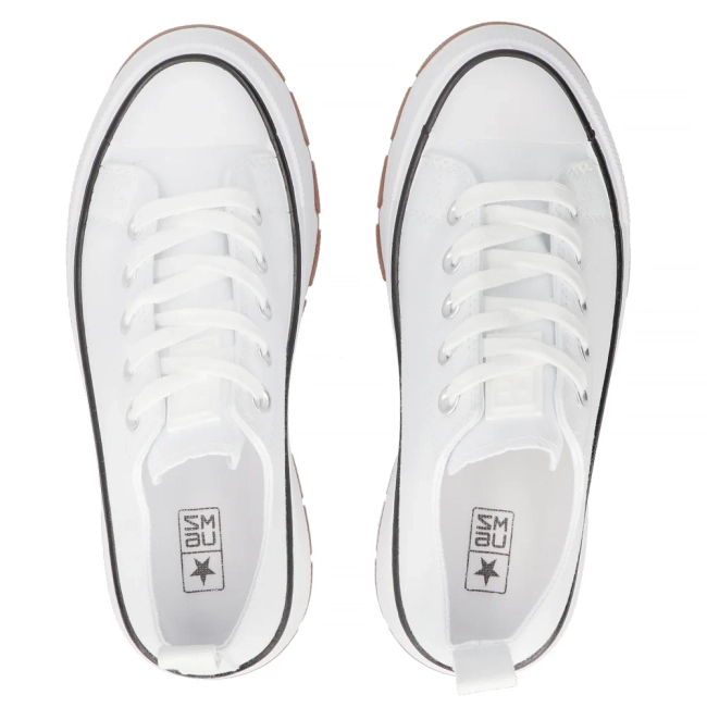 Trampki News 24SP26-6737 białe