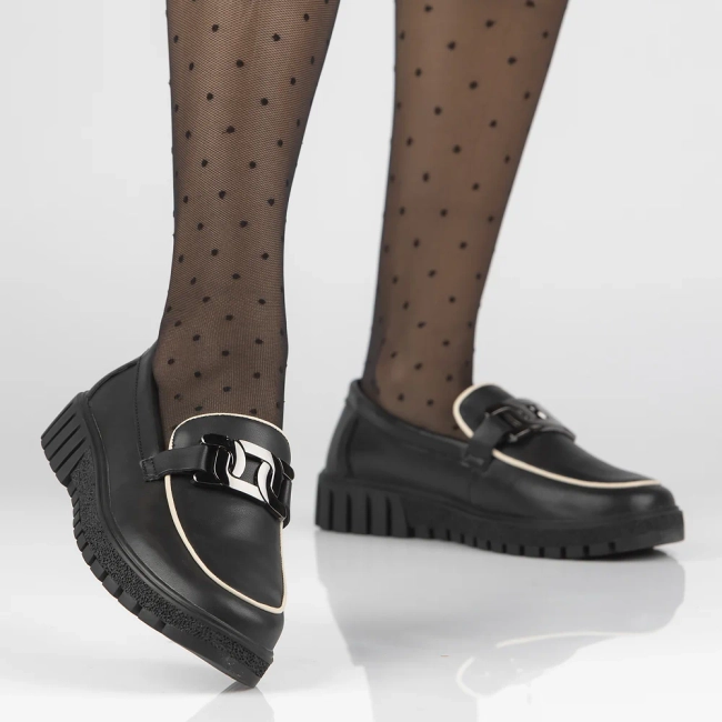 Leather lords Filippo DP4728/23 BK black