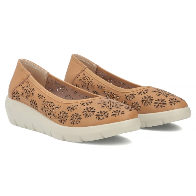 Leather shoes Filippo DP7695/26 CA brown
