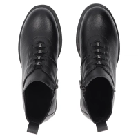 Leather ankle boots Filippo DBT8033/26 BK black