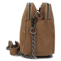 Torebka Toscanio Listonoszka Zamszowa A258 beżowa