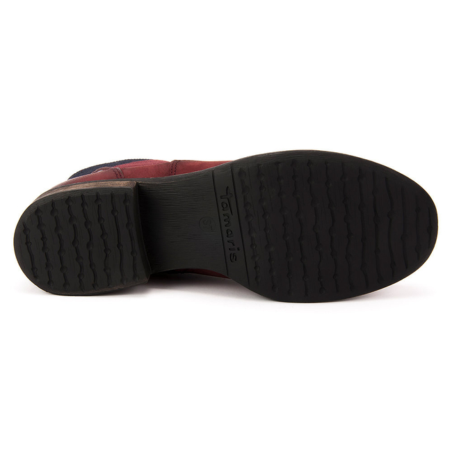 Botki Tamaris 1/1-25317/29 529 BORDEAUX/NAVY