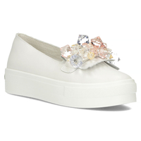 Leather shoes Filippo DP4520/23 WH white