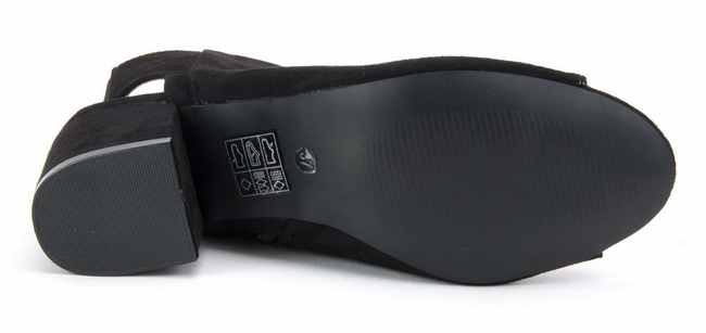 Botki Filippo DP166/18 BK czarne