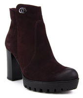 Ankle boots Claudio Rosetti 440/G Plum Nubuk