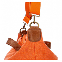 Handbag Paolo Bags K-6216 Orange