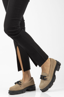 Leather shoes Filippo DP3221/22 BE BK beige