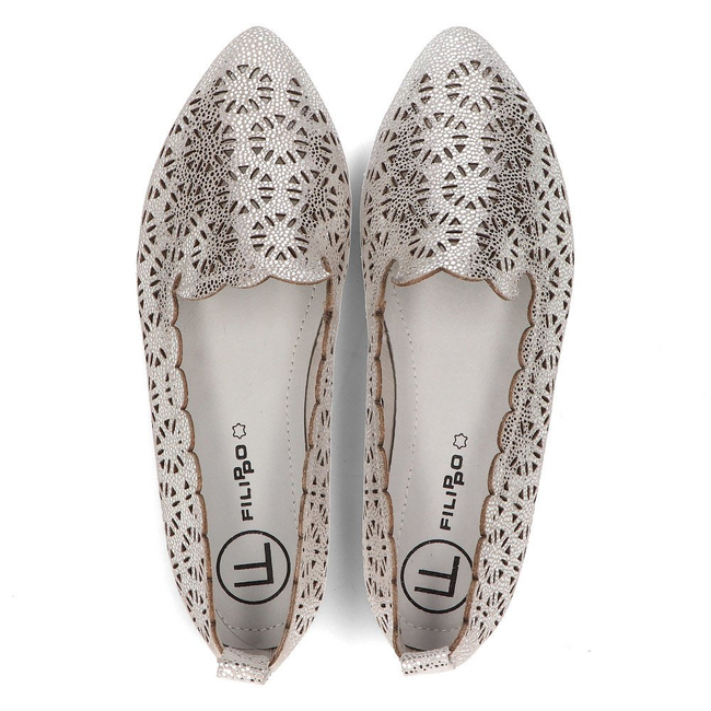 Leather lords Filippo DP2039/21 SI silver