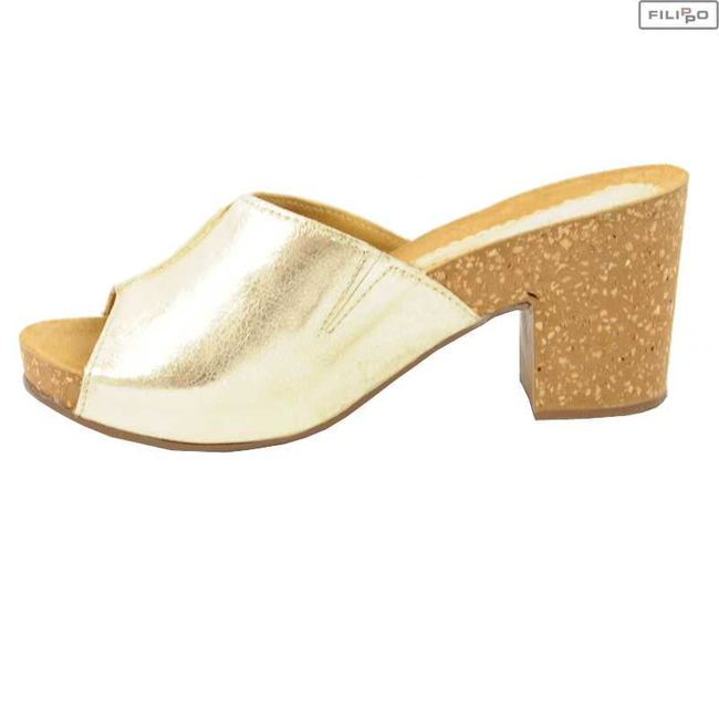 Slippers SIMEN 308 gold 8022855