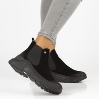 Leather ankle boots Filippo 5094 Black