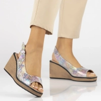 Leather sandals Filippo DS4508/24 MLT multicolor