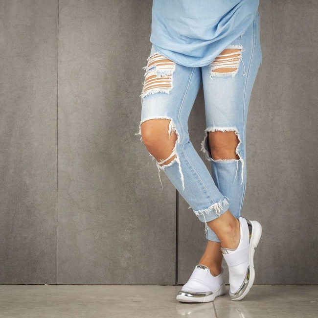 Shoes MCKEY DSP145/17 SI/WH