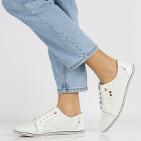 Leather shoes Filippo DP009/21 WH white