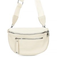 Beige shoulderbag flow bag