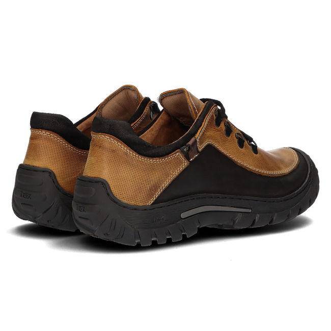 Leather shoes Filippo 917 mustard