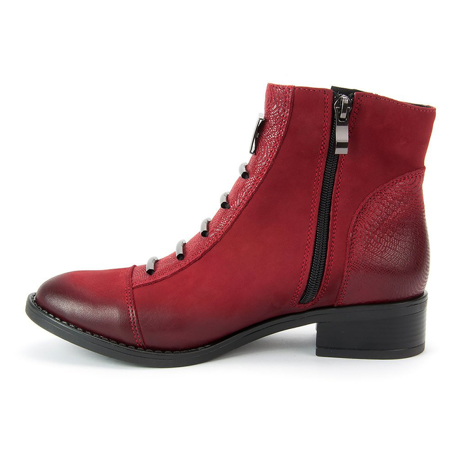 Botki FILIPPO 457S Bordo N