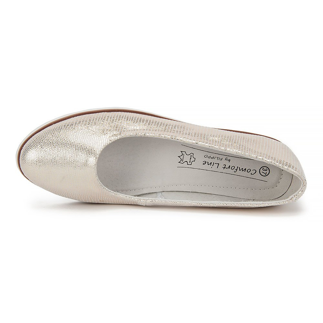 Shoes FILIPPO DP082/17 GO Gold