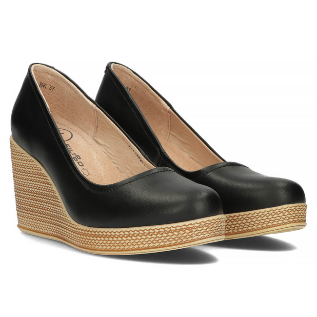 Leather shoes Filippo DP3521/22 BK black