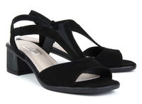 Sandals Filippo 1455 Black Suede