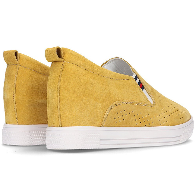Leather shoes Filippo DP1356/21 YL yellow