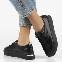 Leather shoes Filippo DP3533/25 BK black