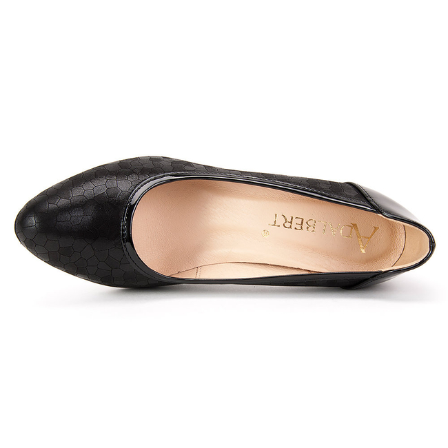 Pumps Adalbert 326 Black Pebble