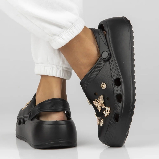 Slippers Filippo DK6690/24 BK black