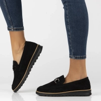 Leather shoes Filippo DP6851/25 BK black