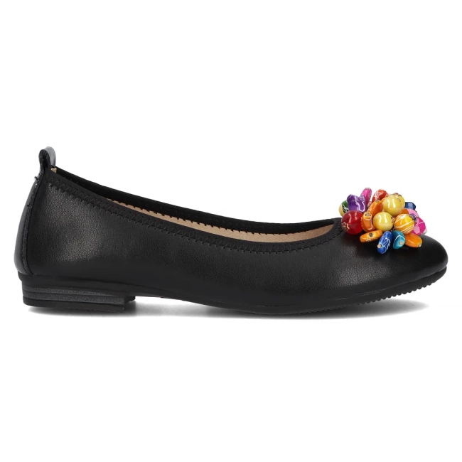 Leather shoes Filippo DP6159/24 BK black