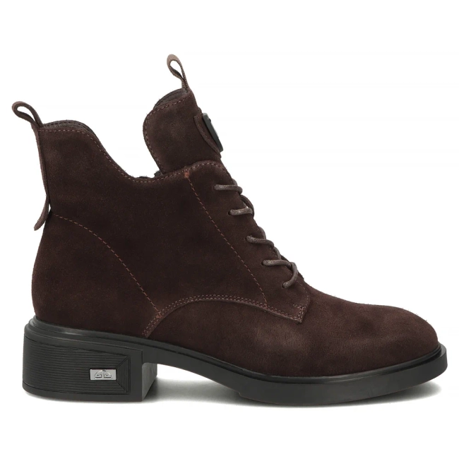 Skórzane botki Filippo DBT7952/26 D BR brązowe