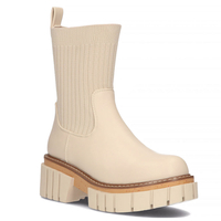 Botki typu workery Filippo K996 beżowe
