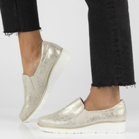 Leather shoes Filippo DP1325/23 GO gold