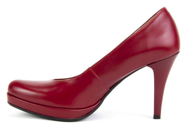 Czółenka Filippo 747 Czerwone