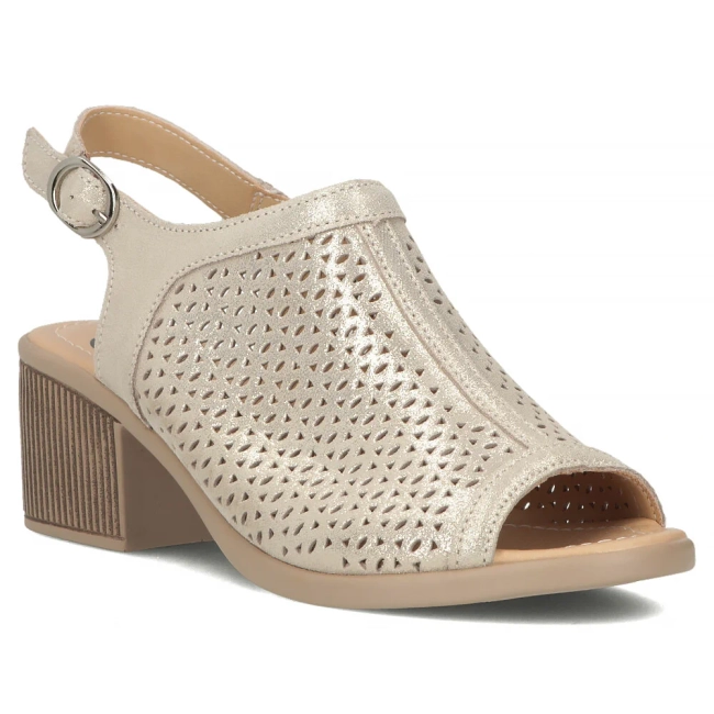 Leather sandals Filippo DS4475/25 GO gold