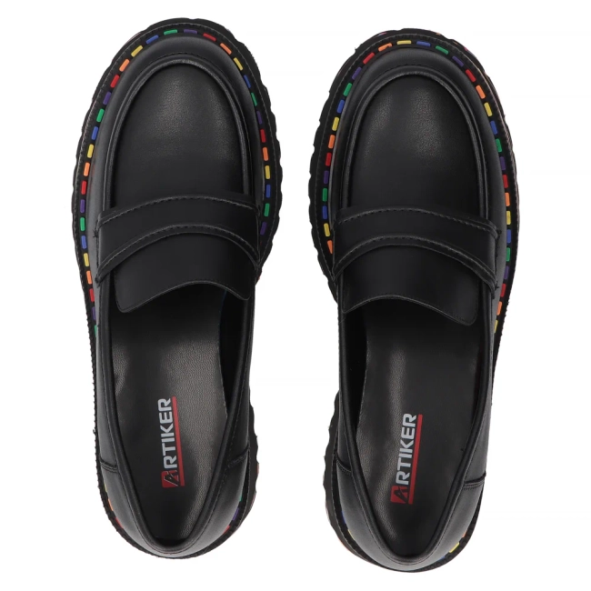 Leather boots Artiker 55C0488 black