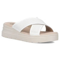 Leather flip-flops Filippo DK6707/25 WH white