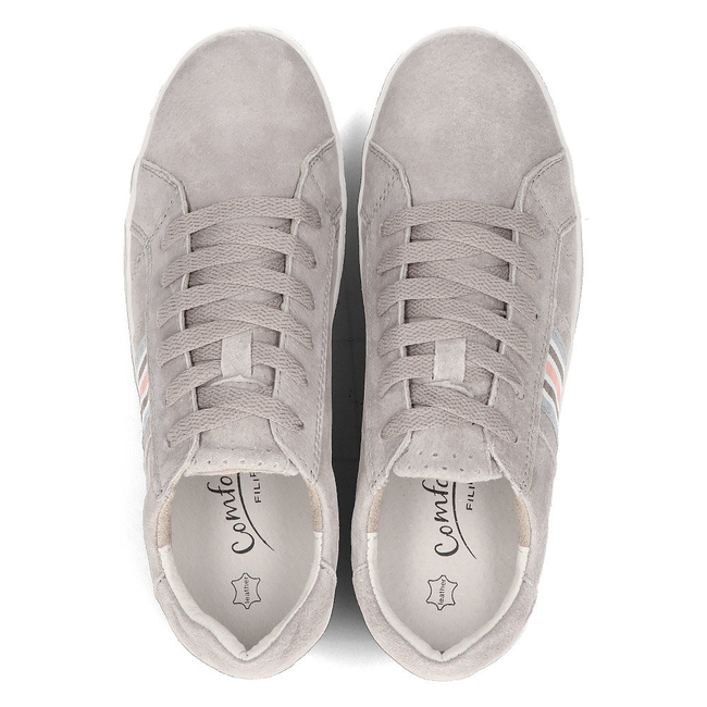 Leather shoes Filippo DP1258/20 GR gray