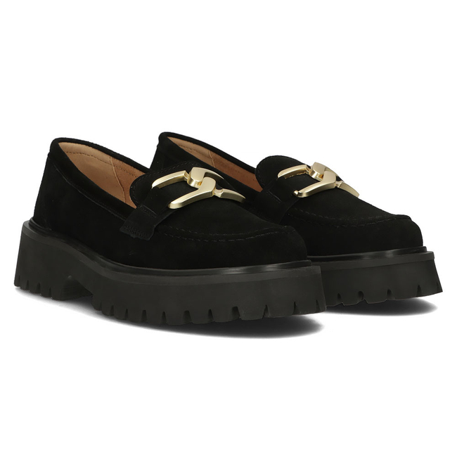 Leather shoes Filippo DP4916/23 BK black