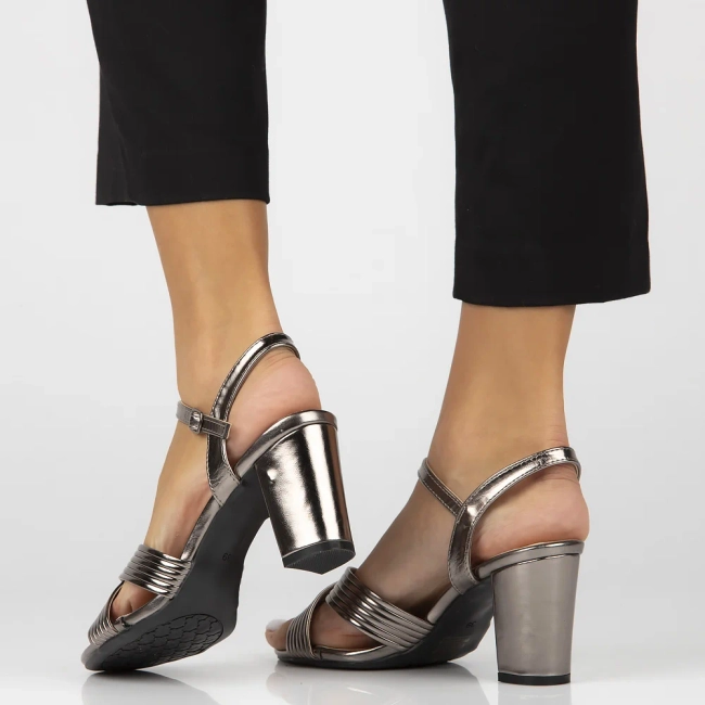 Sandals Filippo DS6901/25 GN gun metal