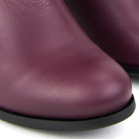 Kozaki FILIPPO 2070 bordo lico + welur