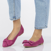 Leather ballerinas Filippo DP1329/20 FH pink