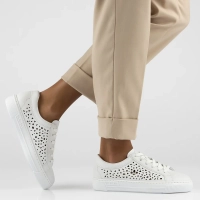 Leather Shoes Filippo L8831-80 white