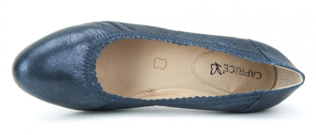 Półbuty Caprice 9-22310-20 890 Navy Metallic