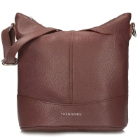 Leather handbag Toscanio 16176 brown