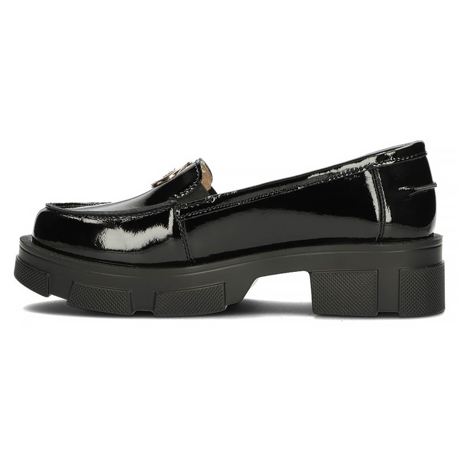 Leather shoes Filippo DP3712/22 BK black